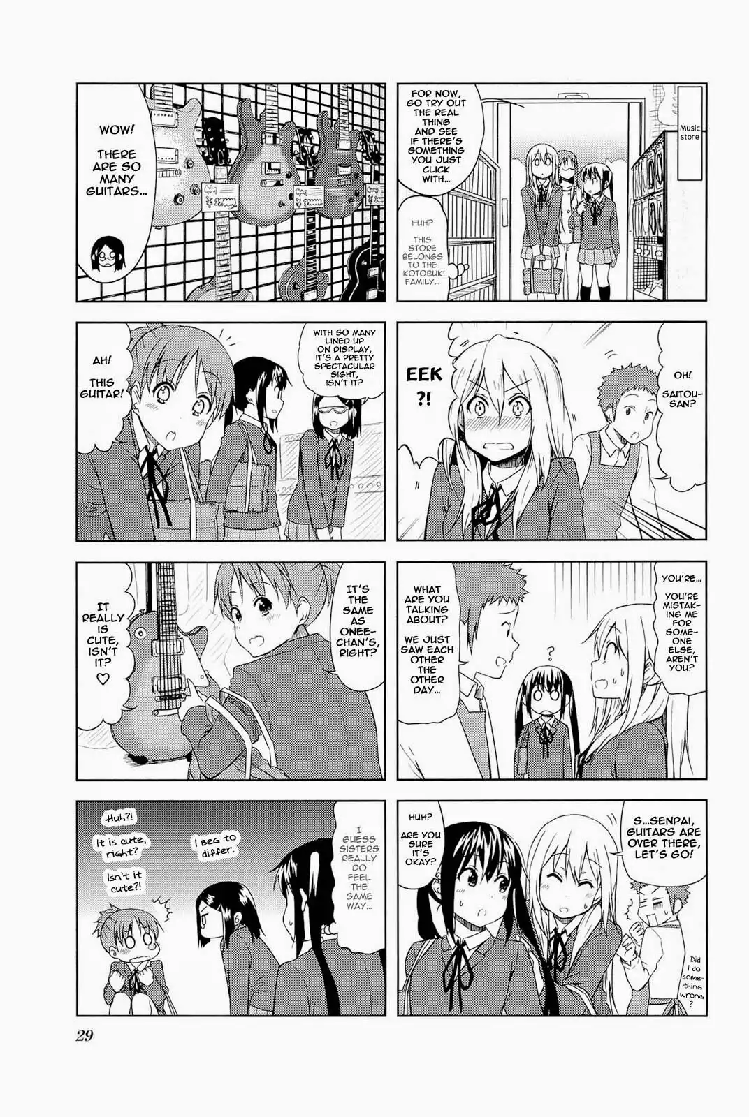 K-ON! - High School Chapter 3 5